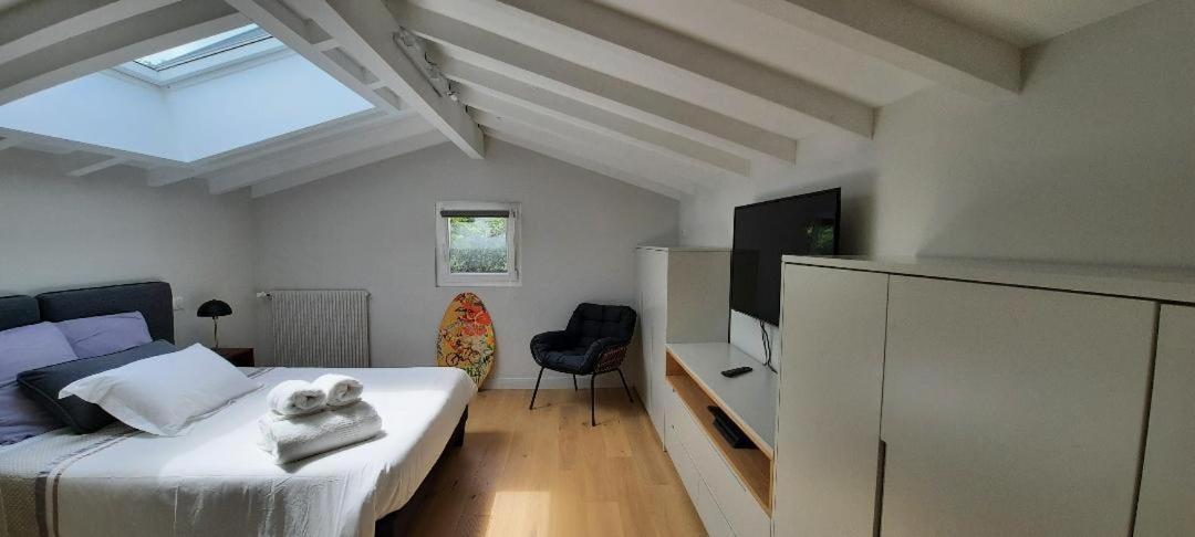 Chambre D'Hotes Avec Piscine Au Calme Dans Maison Basque Ascain Exterior photo