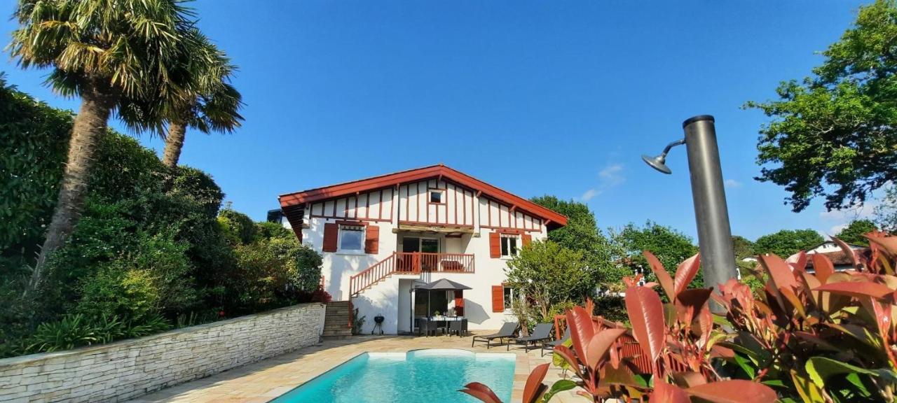 Chambre D'Hotes Avec Piscine Au Calme Dans Maison Basque Ascain Exterior photo