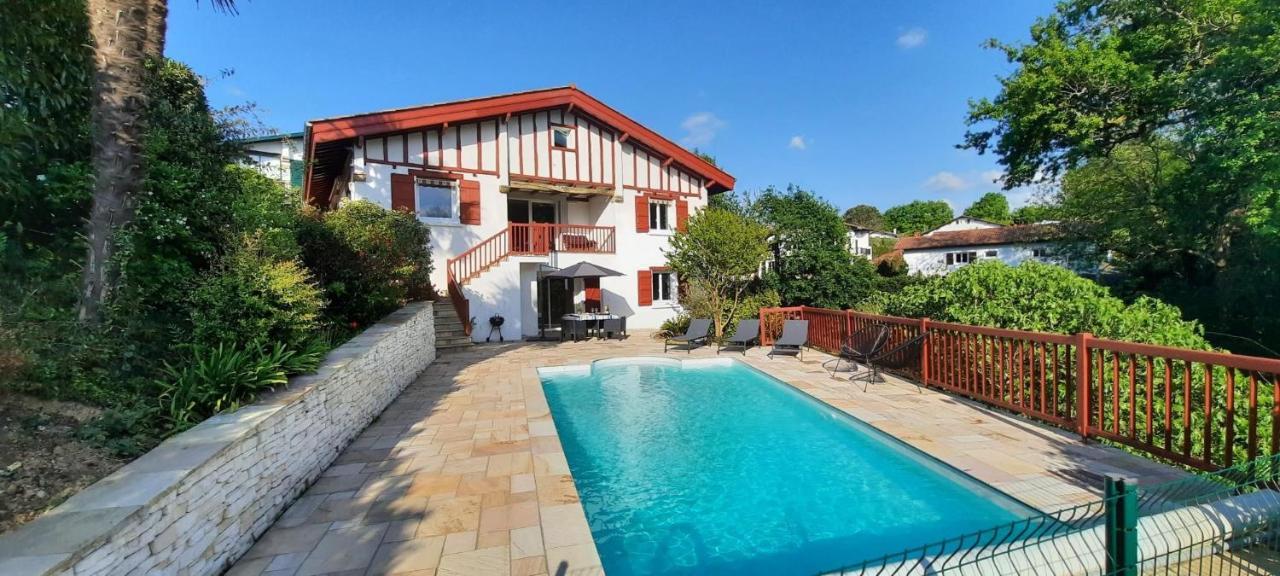 Chambre D'Hotes Avec Piscine Au Calme Dans Maison Basque Ascain Exterior photo